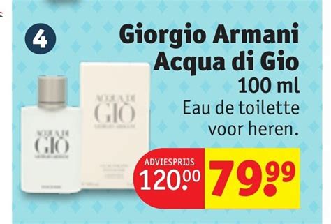 Giorgio Armani Acqua Di Gio Aanbieding bij Kruidvat .